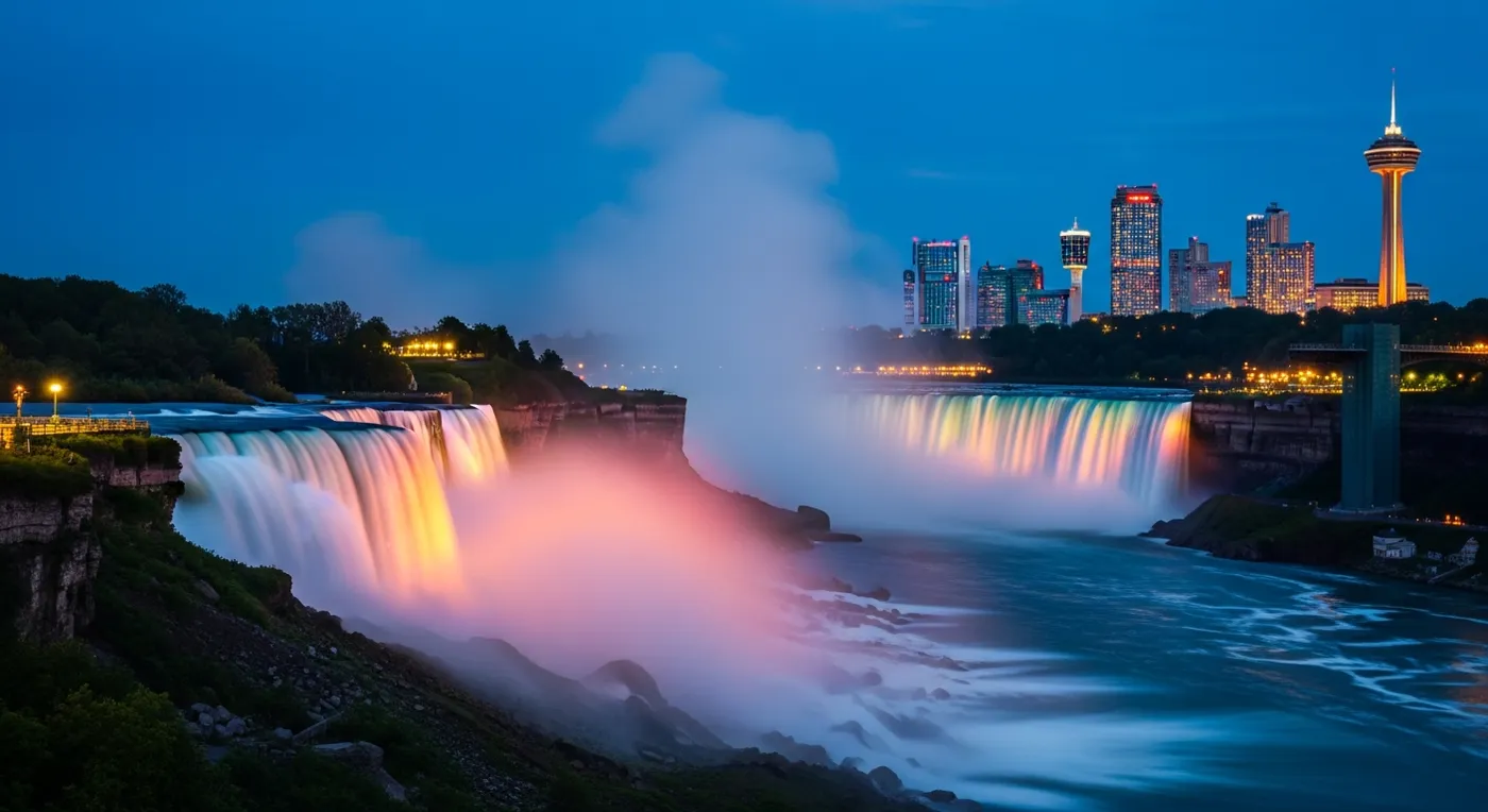 Niagara Falls Evening Tour With Boat Cruise