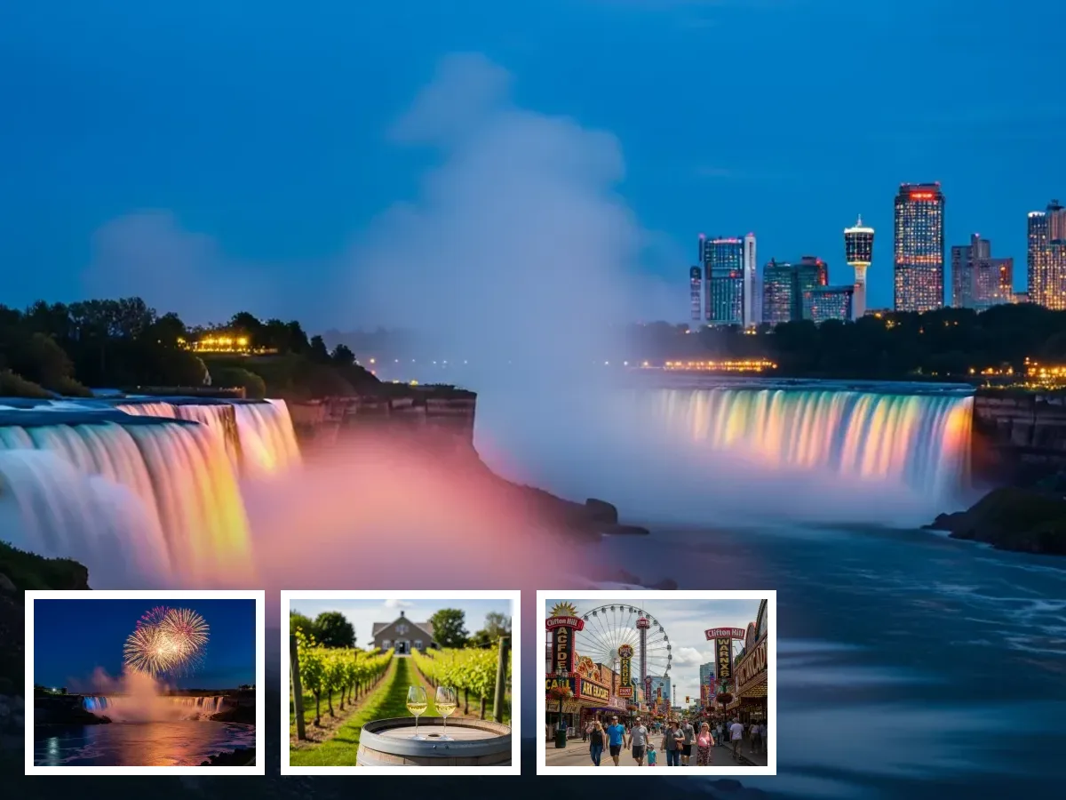 Niagara Falls Evening Tour With Boat Cruise